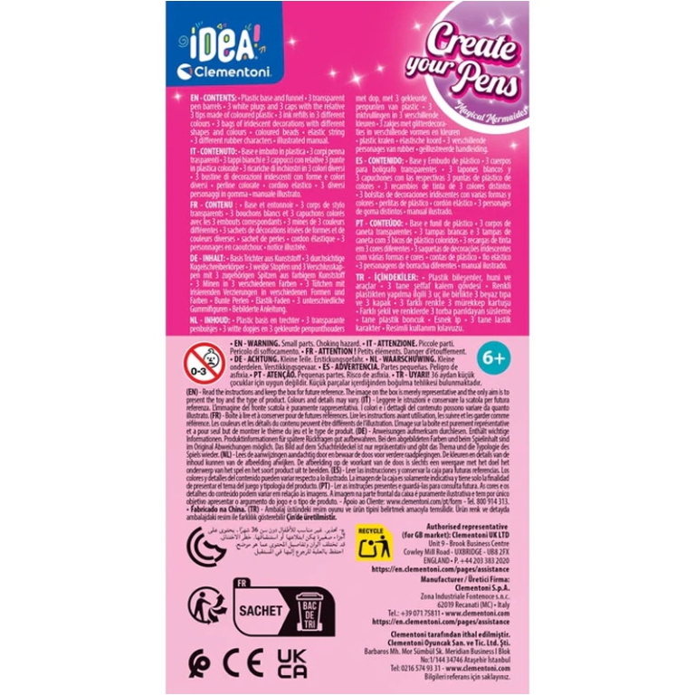 IDEA PENNE MAGICAL MERMAIDS 2