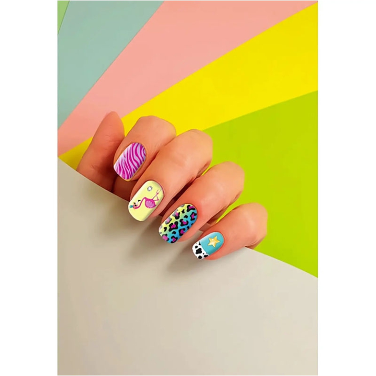 CRAZY CHIC UNGHIE ADESIVE CUCCIOLI TRENDY 3