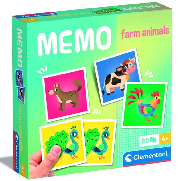 MEMO GAMES ANIMALI DELLA FATTORIA