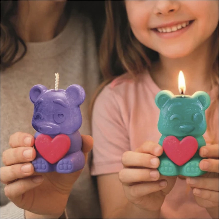 CREA LA TUA CANDELA BEAR STYLE 5