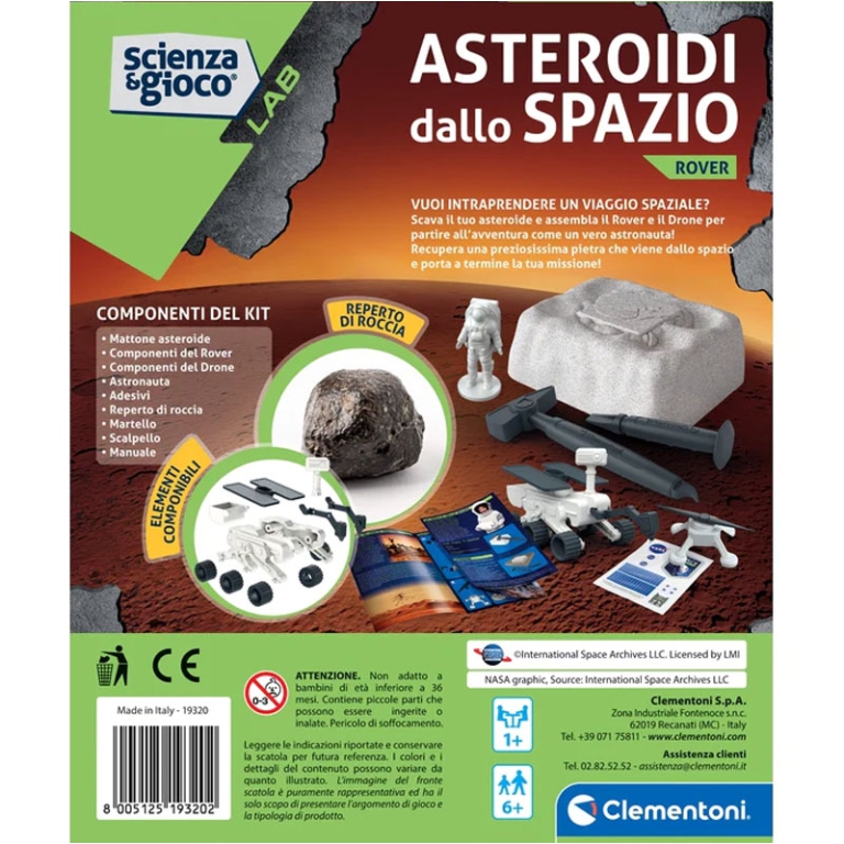 ASTEROIDI DALLO SPAZIO KIT ESPLORAZIONE 5