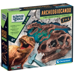 ARCHEOGIOCANDO GIGANT SKULL T REX