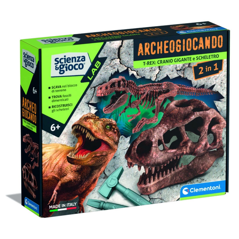 ARCHEOGIOCANDO GIGANT SKULL T REX