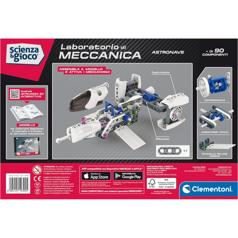 LABORATORIO DI MECCANICA ASTRONAVE 8+ ANNI 3