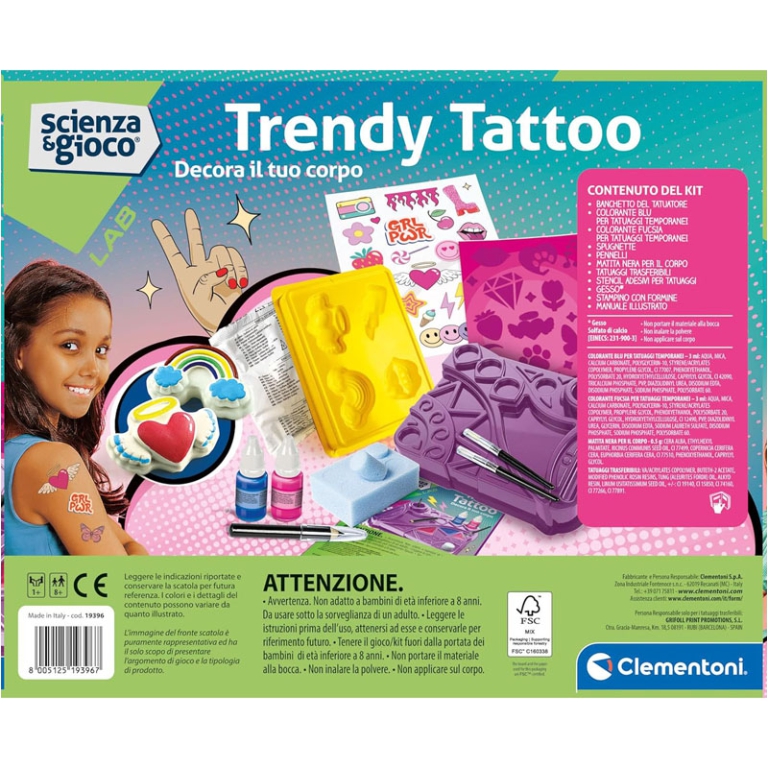 LABORATORIO TRENDY TATTOO 8+ ANNI 3