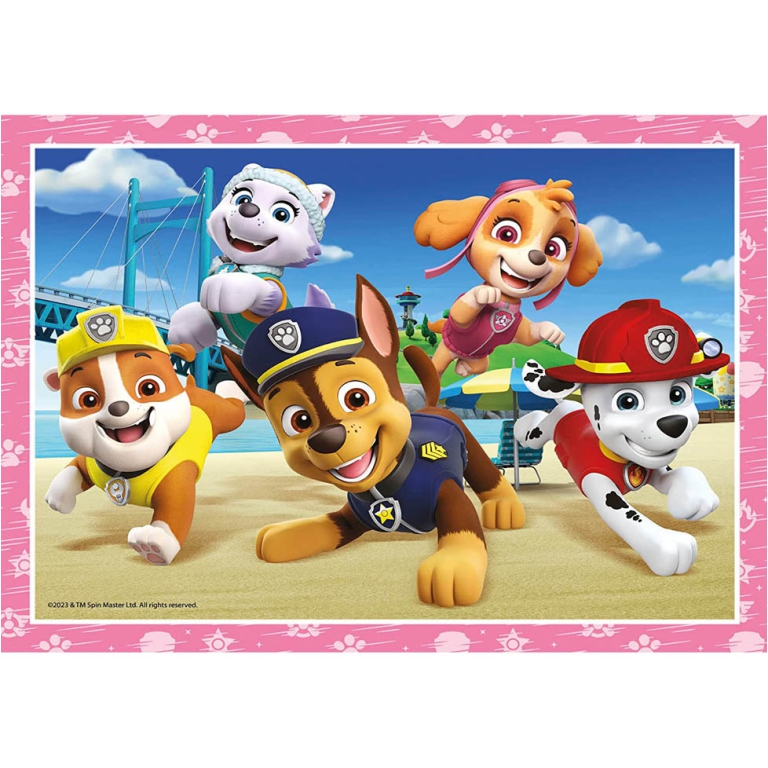 PUZZLE 4 IN 1 PAW PATROL 3+ ANNI 2