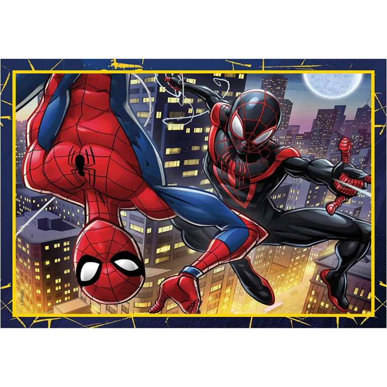 PUZZLE 4 IN 1 SPIDERMAN  3+ ANNI 2