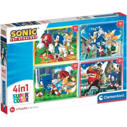 PUZZLE 4 IN 1 SONIC