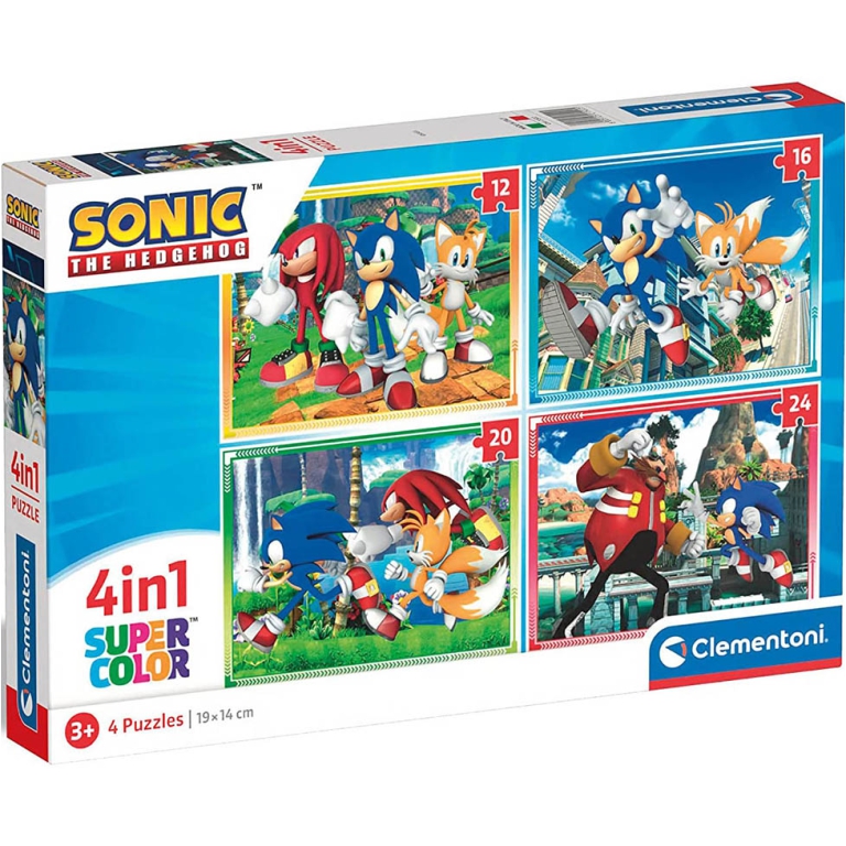 PUZZLE 4 IN 1 SONIC
