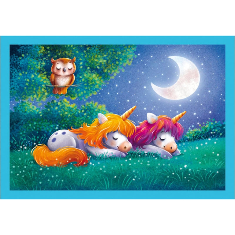PUZZLE 4 IN 1 UNICORNI 3+ ANNI 3