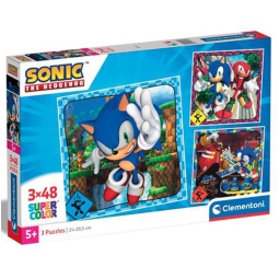 PUZZLE 3X48 SONIC 5+ ANNI