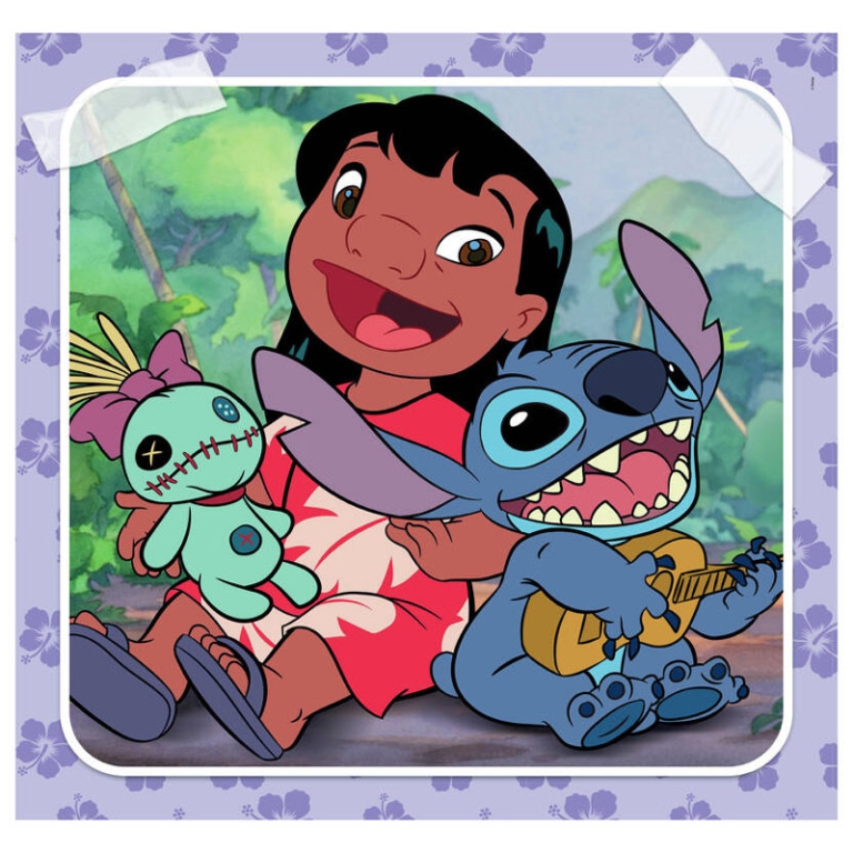 PUZZLE 3X48 STITCH 5+ ANNI 3