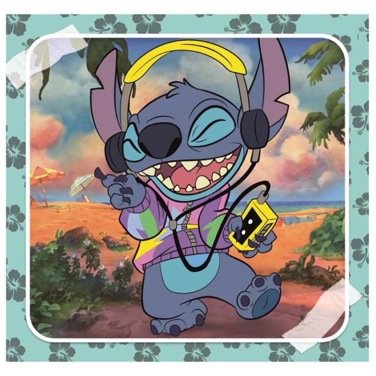 PUZZLE 3X48 STITCH 5+ ANNI 5