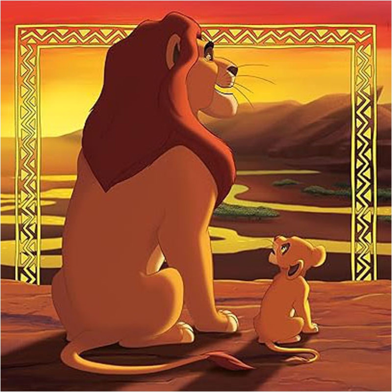 PUZZLE 3X48 LION KING 5+ ANNI 2