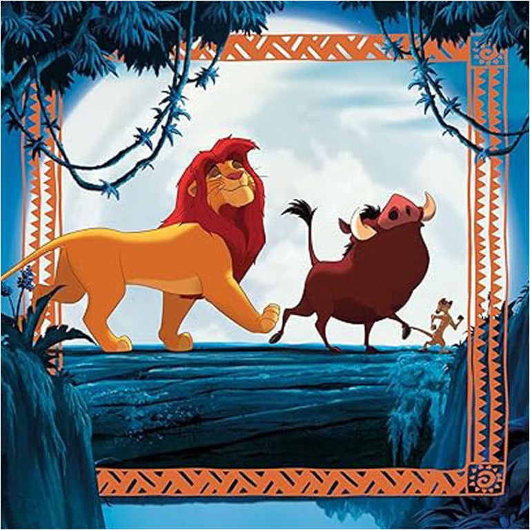 PUZZLE 3X48 LION KING 5+ ANNI 3