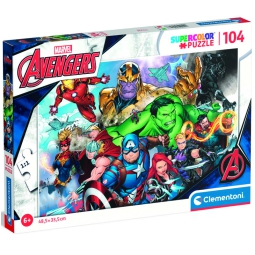 PUZZLE 104PZ AVENGERS    6+ ANNI