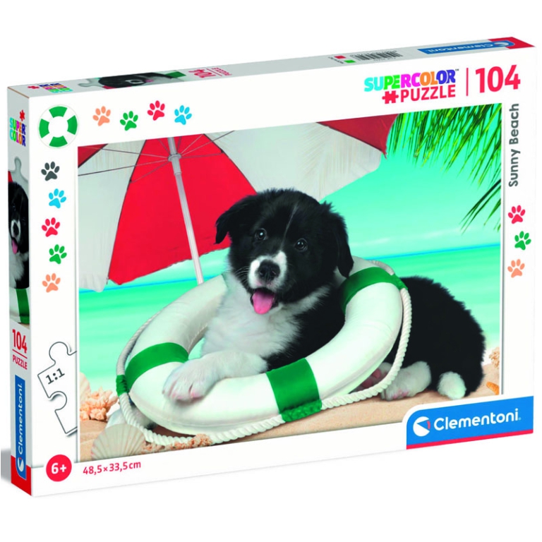 PUZZLE 104PZ SUNNY BEACH 6+ ANNI