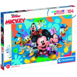 PUZZLE 104PZ MICKEY AND FRIENDS 6+ ANNI