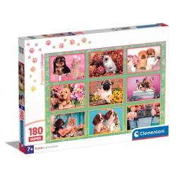PUZZLE 180PZ PUPPIES COLLAGE