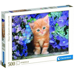 PUZZLE 500PZ GATTINO ROSSO