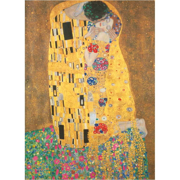PUZZLE 1000PZ MUSEUM IL BACIO 2