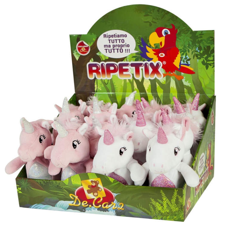 UNICORNO RIPETE E CAMMINA 20CM RIPETIX 2