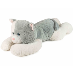 PELUCHE GATTO STESO 100CM