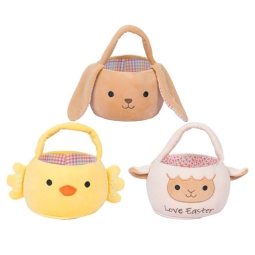 PELUCHE CESTINO ANIMALI