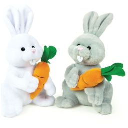 PELUCHES CONIGLIO 30CM CON CAROTA