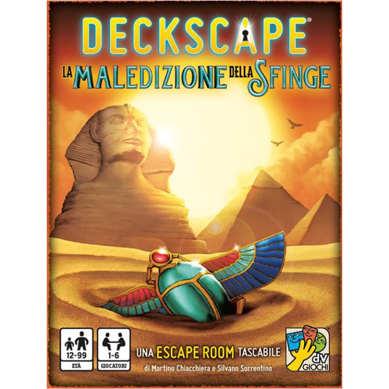 DECKSCAPE LA MALEDIZIONE DELLA SFINGE 12+ ANNI