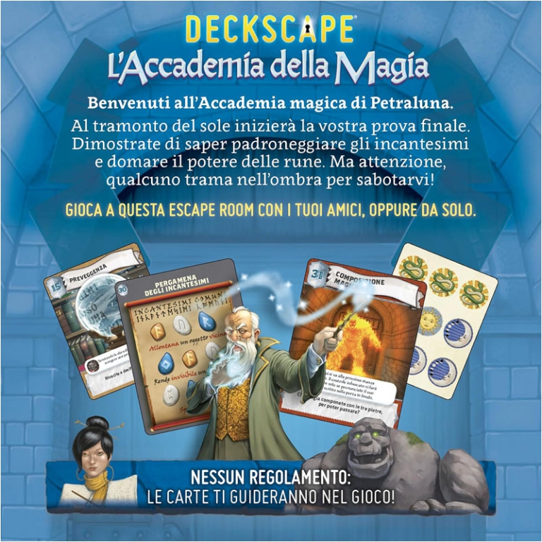 DECKSCAPE L'ACCADEMIA DELLA MAGIA 12+ ANNI 2