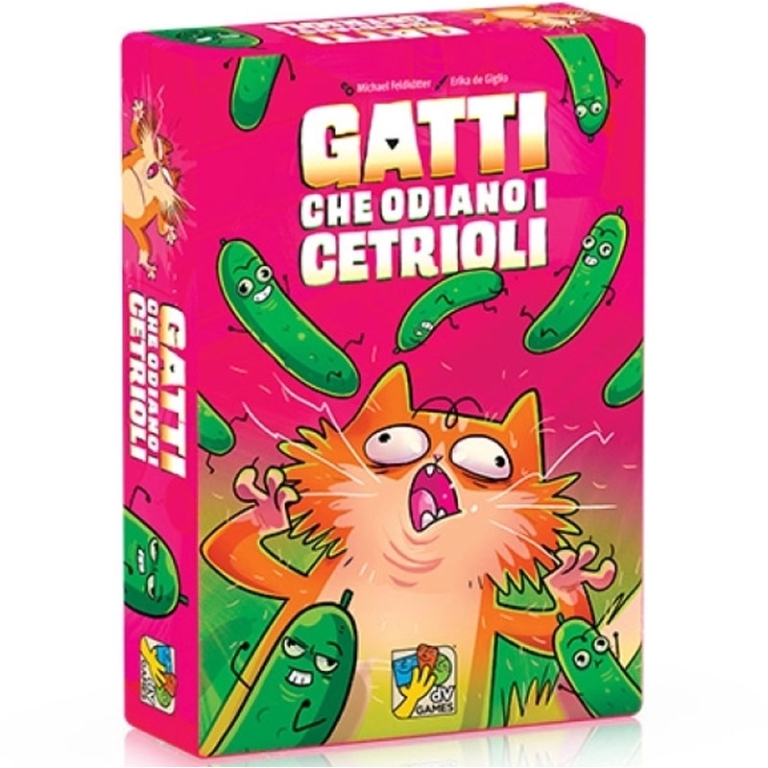GATTI CHE ODIANO I CETRIOLI 8+ ANNI 3-6 GIOCATORI