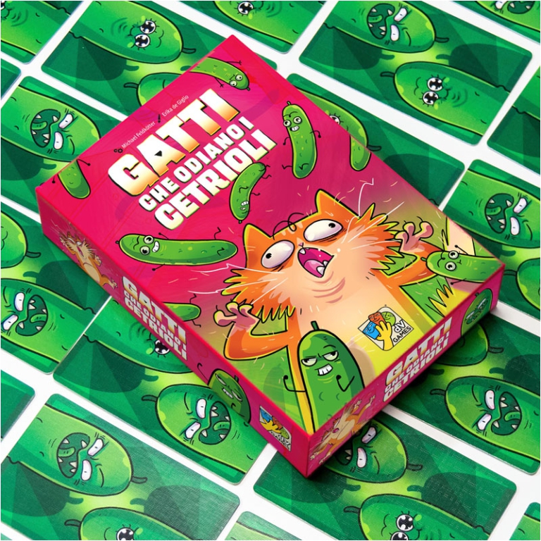 GATTI CHE ODIANO I CETRIOLI 8+ ANNI 3-6 GIOCATORI 2