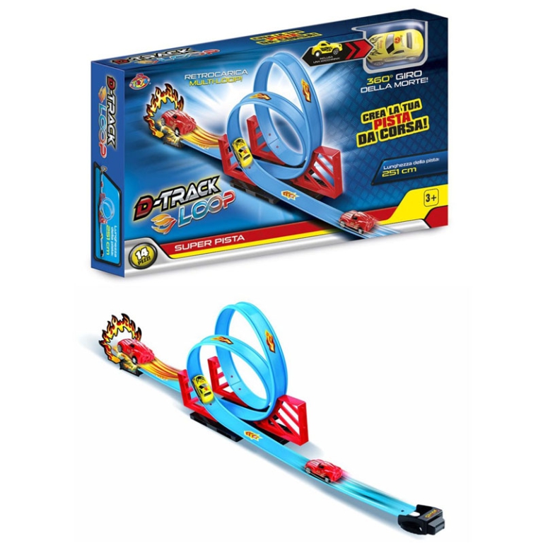 PISTA TRACK LOOP CON AUTO 251CM 3+ ANNI 2