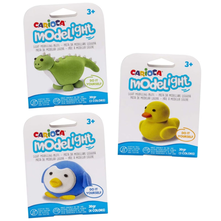 PASTA DA MODELLARE ANIMALI CARIOCA 16PZ IN EXPO