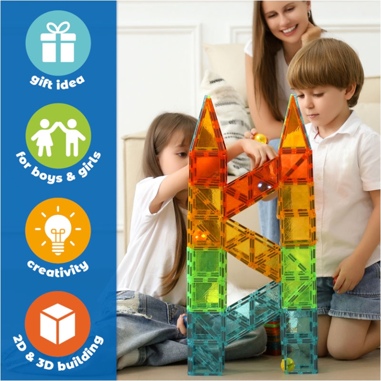 GEOMAG MAGNETIC TILES GEMS 32PZ 3
