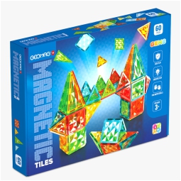 GEOMAG MAGNETIC TILES GEMS 60PZ