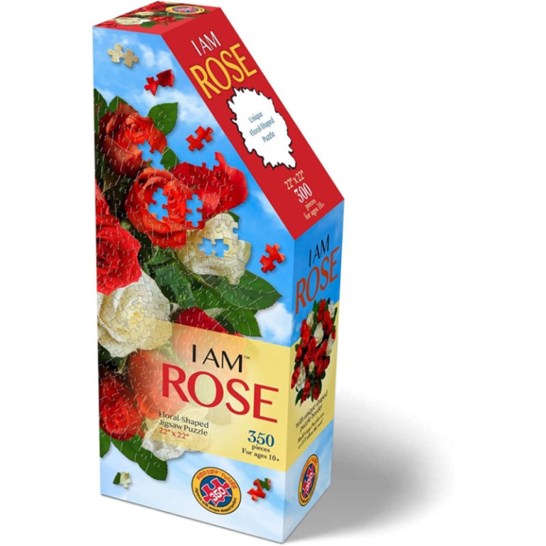 PUZZLE SAGOMATO 350PZ FIORE ROSA 2