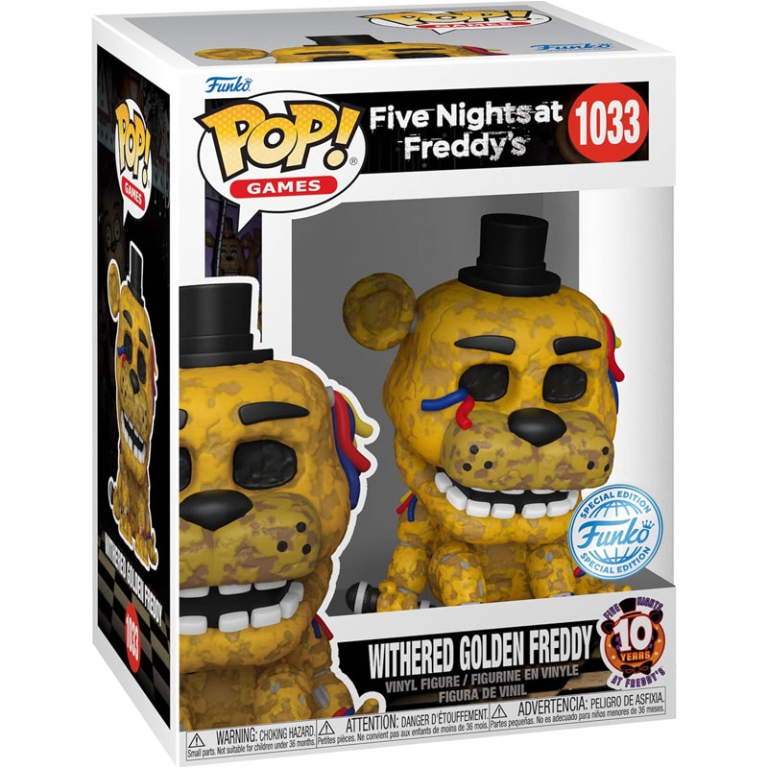 FUNKO POP 1033 GOLDEN FREDDY