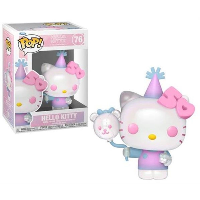FUNKO POP 76 HELLO KITTY 50 ANNIVERSARIO 9CM