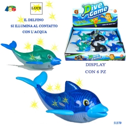 DELFINO CON LUCE 6PZ IN EXPO