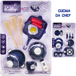 SET CUCINA CON PENTOLE