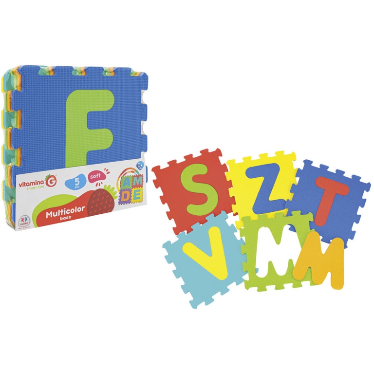 MATTONELLE PUZZLE LETTERE 32X32X1CM 5PZ 2