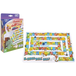 GIOCO DELL'OCA TASCABILE 24,3X14,5X4CM