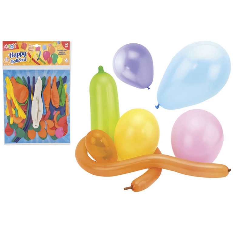 CONFEZIONE 80 PALLONCINI
