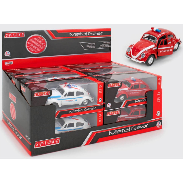 AUTO POMPIERI GUARDIA MEDICA DIE CAST 1:32