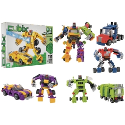 COSTRUZIONE CUBIX ROBOT  2 IN 1  17,5X24,5X4,5CM
