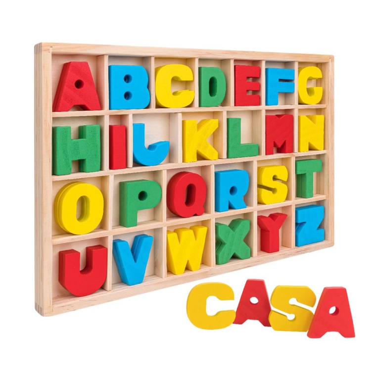 LETTERE ALFABETO IN LEGNO 2