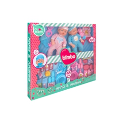 PLAY SET BIMBO CON 2 BEBE