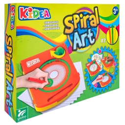 SPIROGRAFO CON STENCIL E PENNARELLI